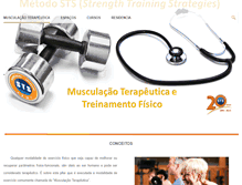 Tablet Screenshot of musculacaoterapeutica.com.br